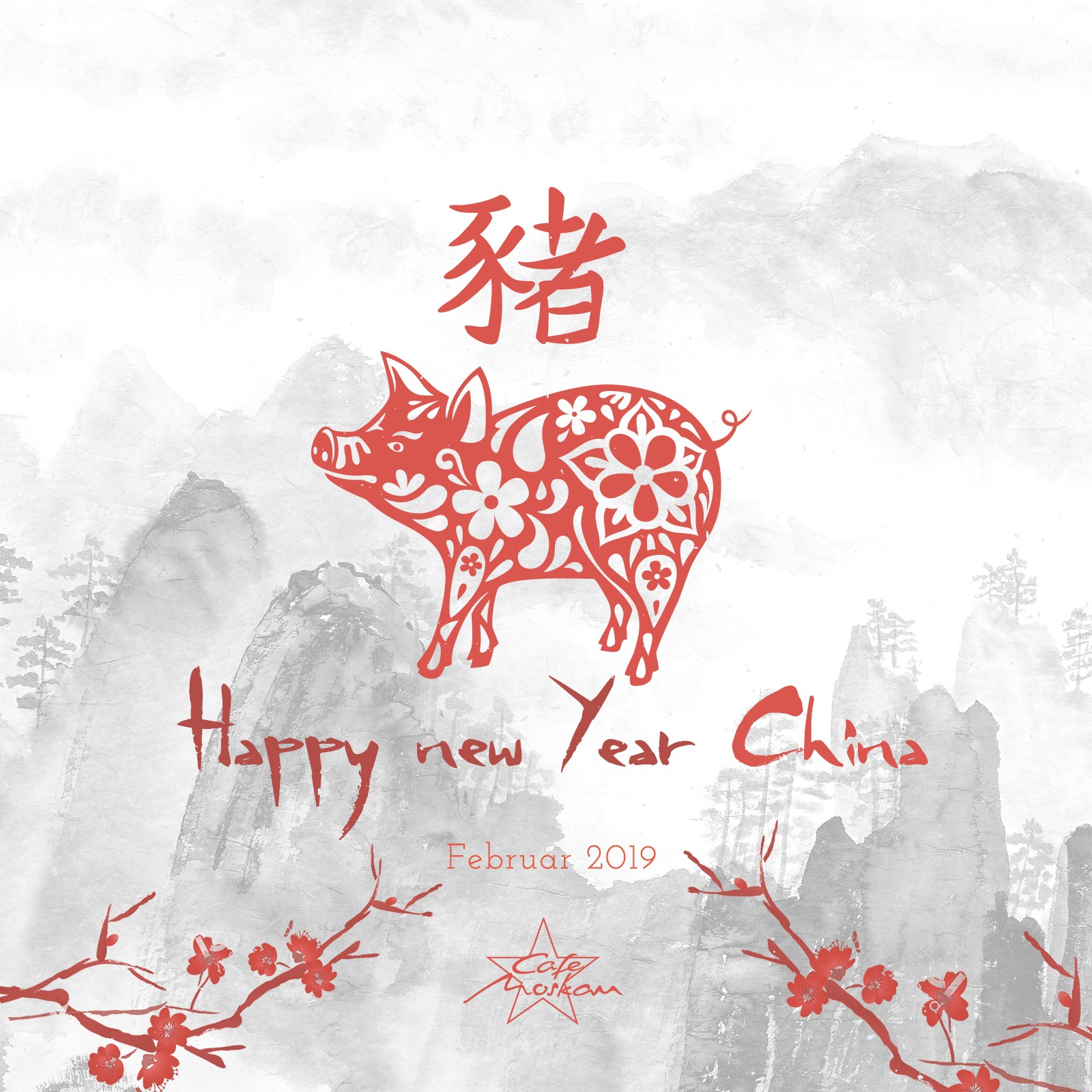 Happy New Year China!  Angebote Cafe Moskau
